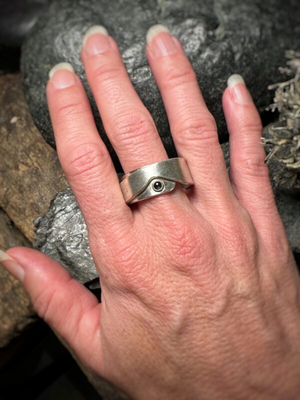 Ring "Die Welle" Größe 65-66 – Bild 6