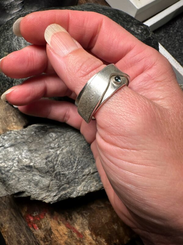 Ring "Die Welle" Größe 65-66 – Bild 8