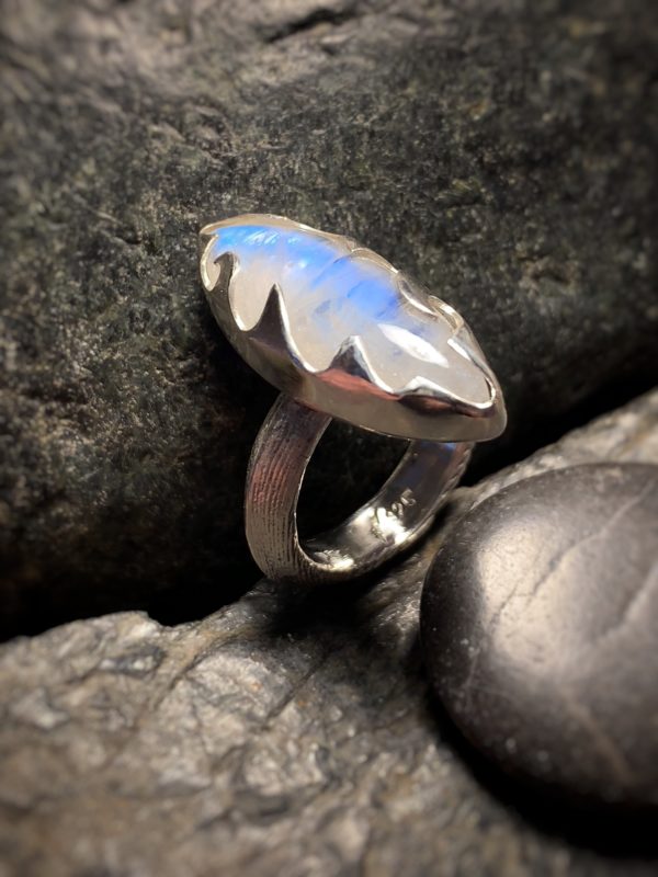 Ring "Moon Wave" Gr. 53,5 – Bild 3