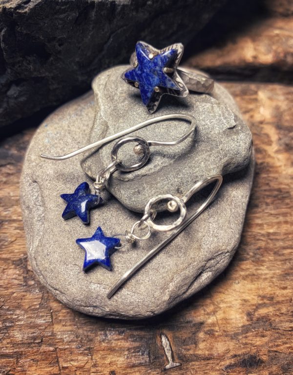 Ohrringe "Lapis Star" – Bild 3