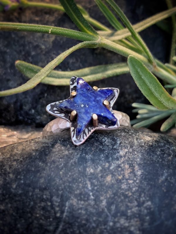 Ring "Lapis Star" Gr. 58-59 – Bild 6