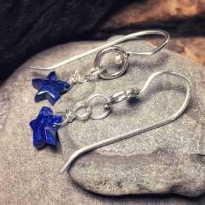 Ohrringe "Lapis Star"