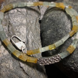 Aquamarin-Kette "Crystal"