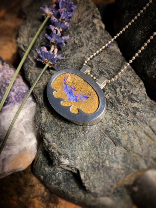 Anhänger "Wave" mit Boulderopal