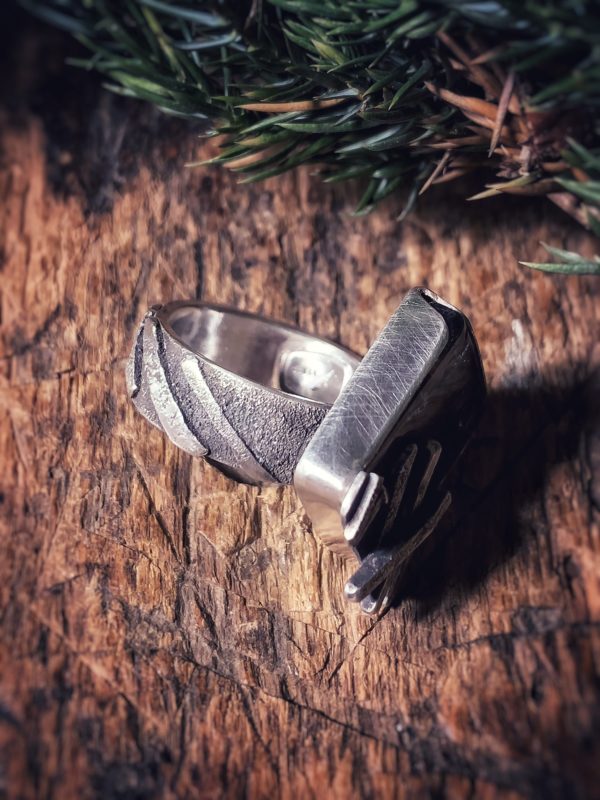 Ring "Needles" Gr. 60 – Bild 5