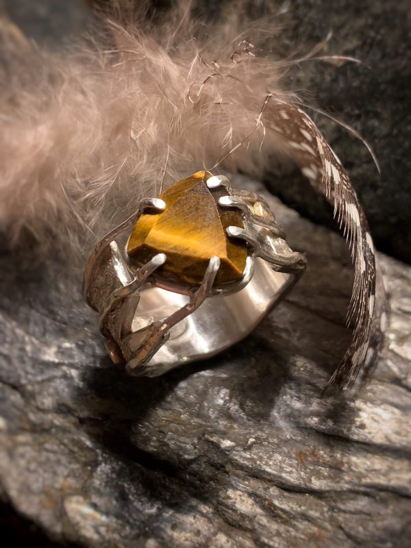 Ring "Eye of the Tiger" Gr. 59-60