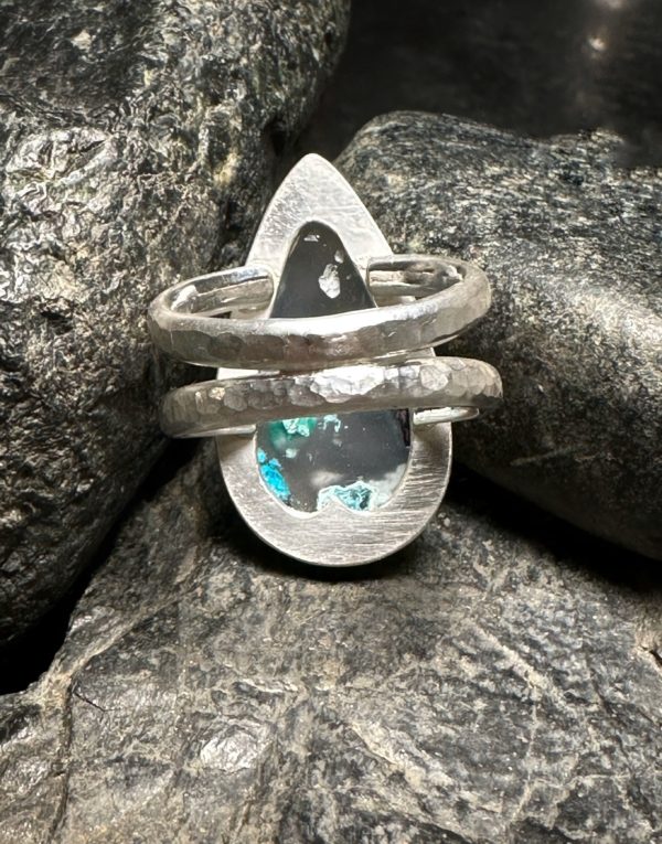 Ring "Blue Something" Gr. 55 – Bild 4