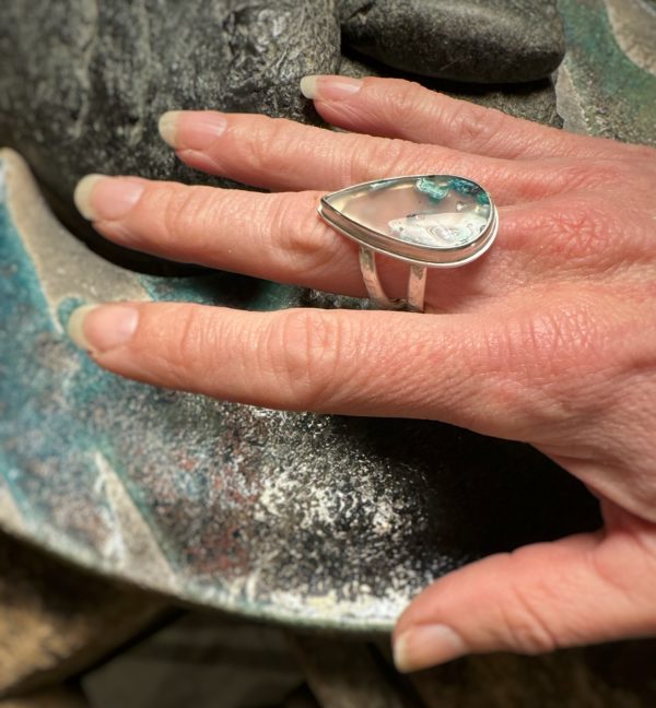 Ring "Blue Something" Gr. 55 – Bild 5