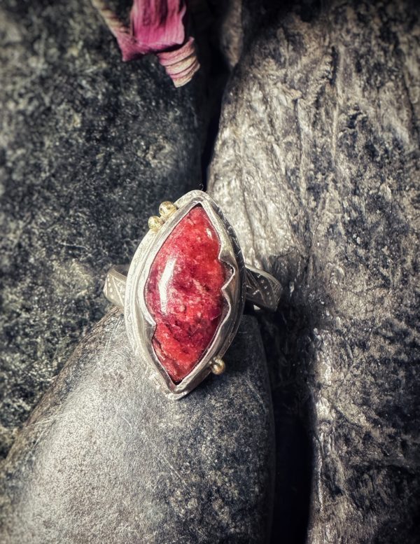 Ring "Die Mitte der Welt" Gr. 57-58 – Bild 2