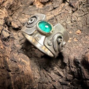 Ring "Grüne Phase" Gr. 62