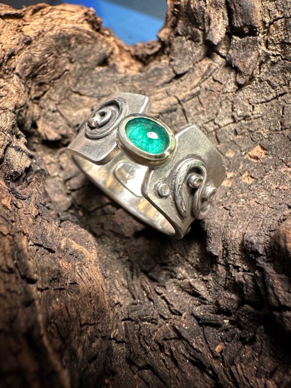 Ring "Grüne Phase" Gr. 62