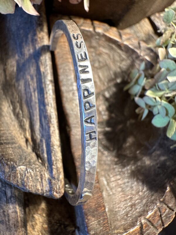 Armreif "Peace - Love - Happiness" – Bild 3