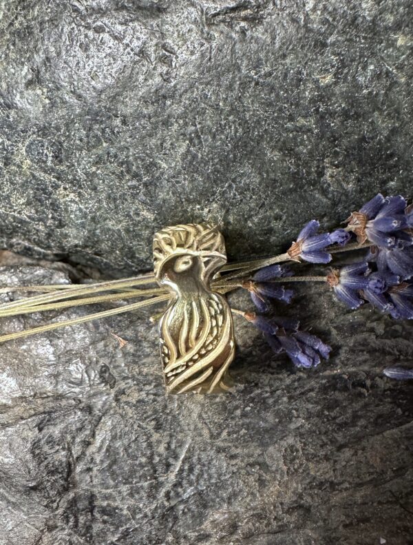 Ring "Golden Birdy" Gr. 58-60 – Bild 5
