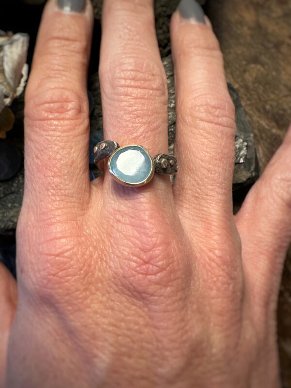 Ring "Black&Blue" Gr. 51 – Bild 6