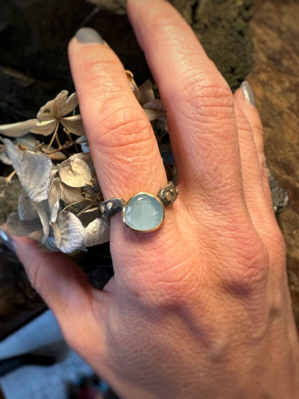 Ring "Black&Blue" Gr. 51 – Bild 5