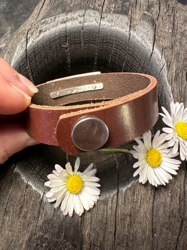 Lederarmband "Easy Life" – Bild 4