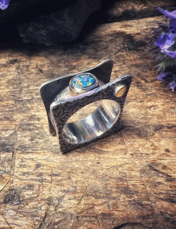 Ring "Unrund" Gr. 55 – Bild 3