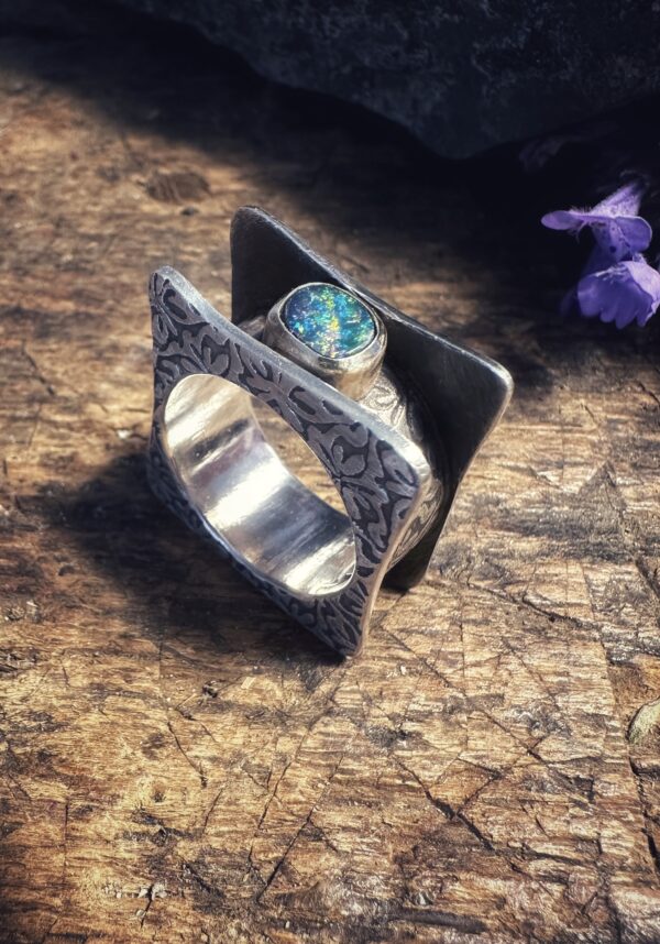Ring "Unrund" Gr. 55 – Bild 4