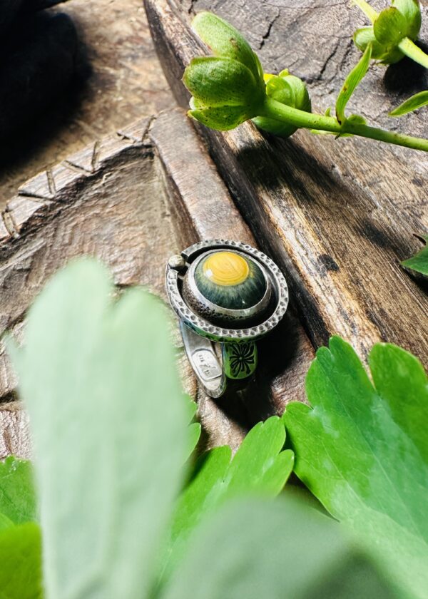 Ring "Pünktchen" Gr. 58-59 – Bild 2