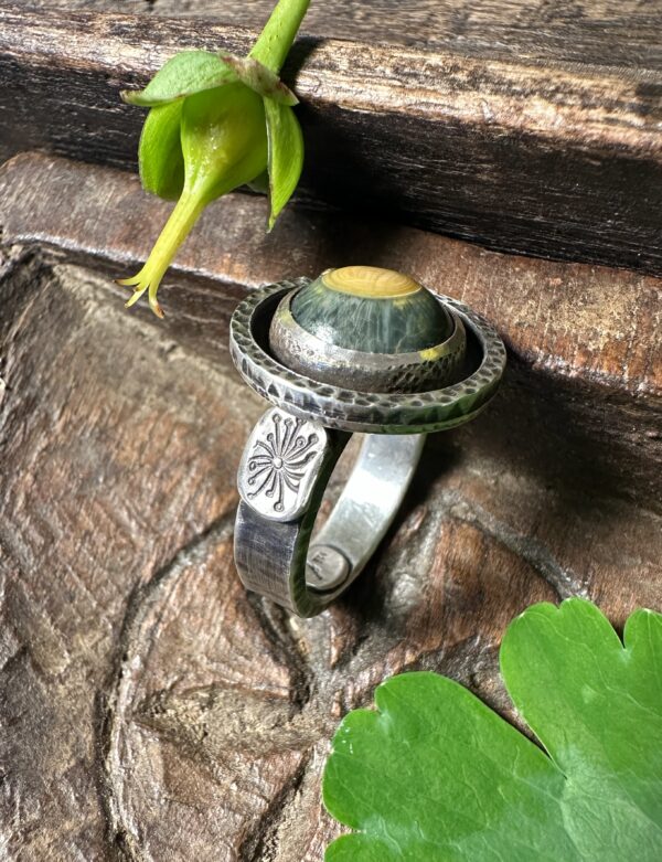 Ring "Pünktchen" Gr. 58-59 – Bild 4