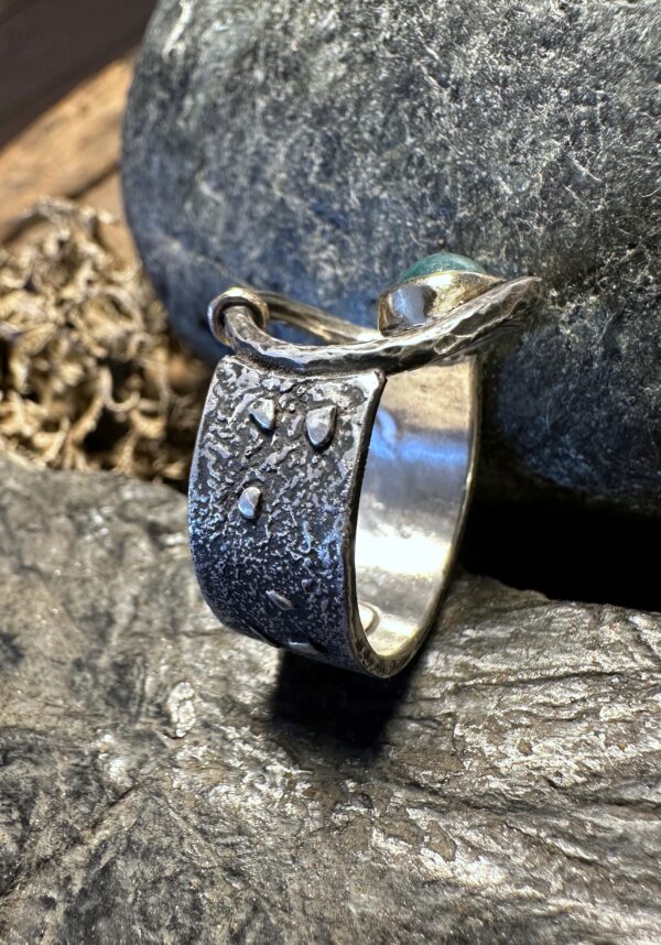 Ring "Tear Drop" Gr. 62+ – Bild 5
