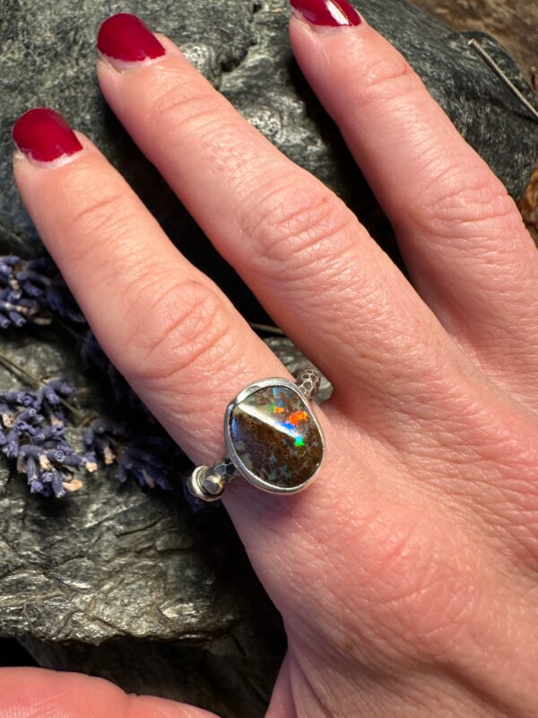 Ring "Feuertanz" Gr. 55-56 – Bild 5