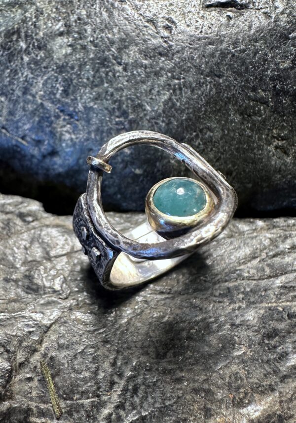 Ring "Tear Drop" Gr. 62+ – Bild 3