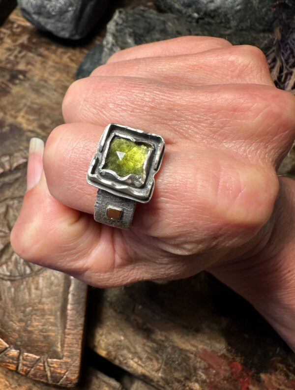 Ring "Shades of Green" Gr. 59-60 – Bild 5