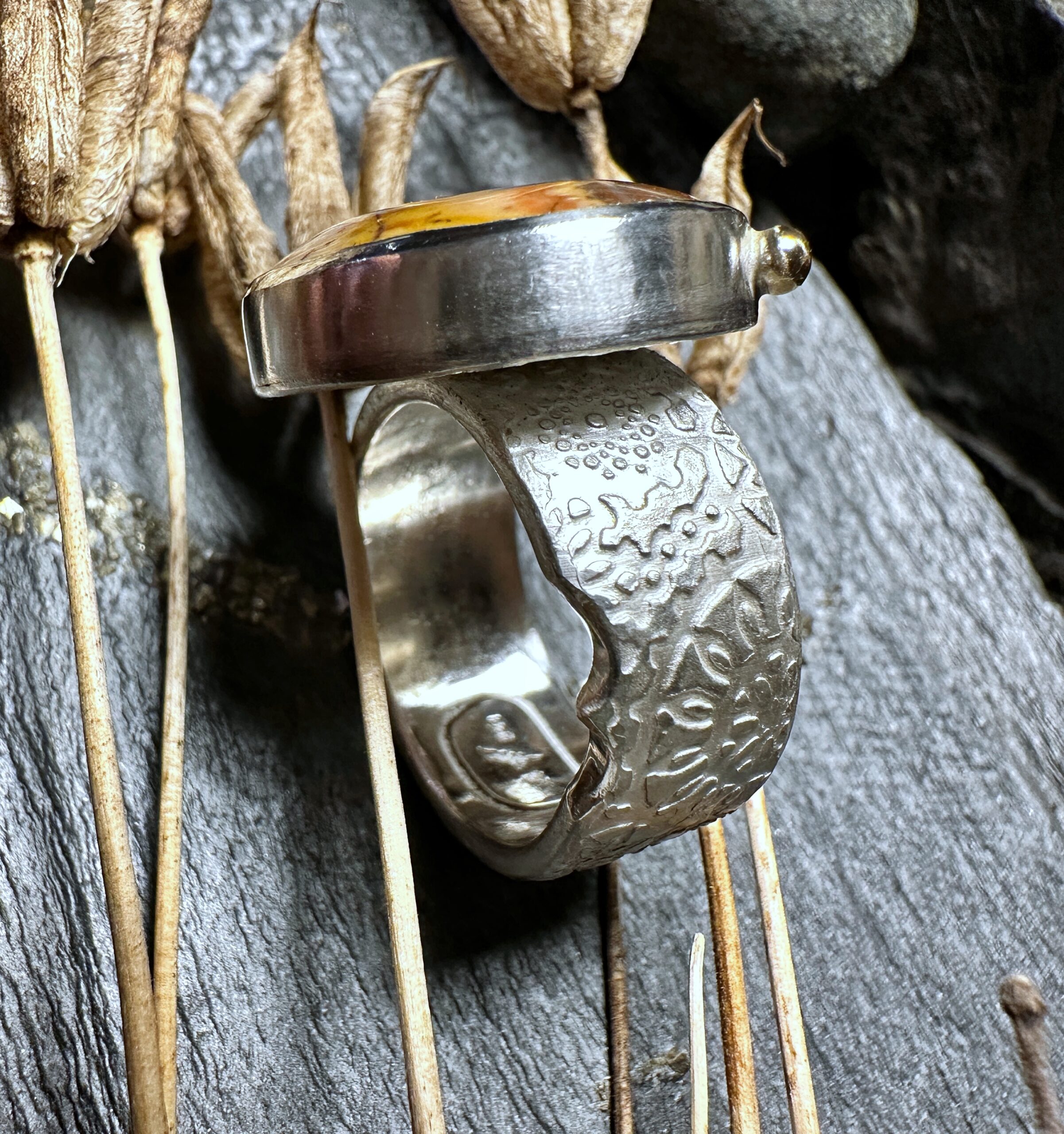 Ring "Erdverbunden" Gr. 61-62 – Bild 10