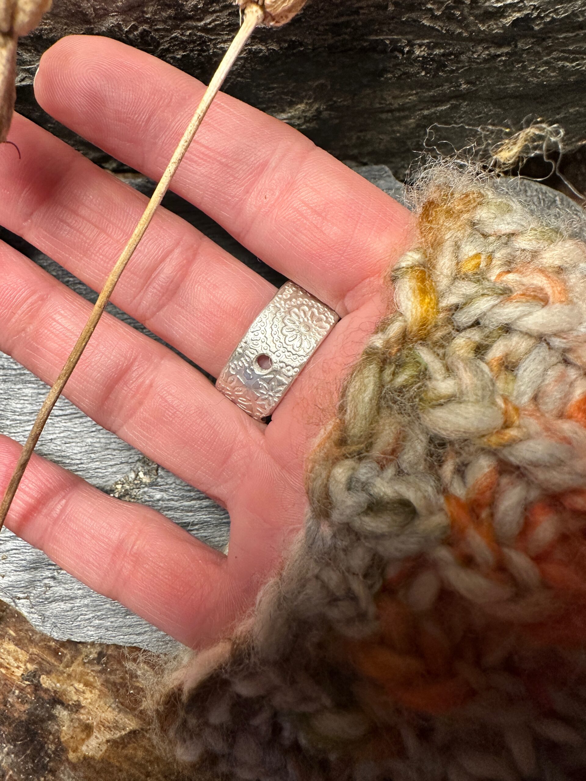 Ring "Erdverbunden" Gr. 61-62 – Bild 8