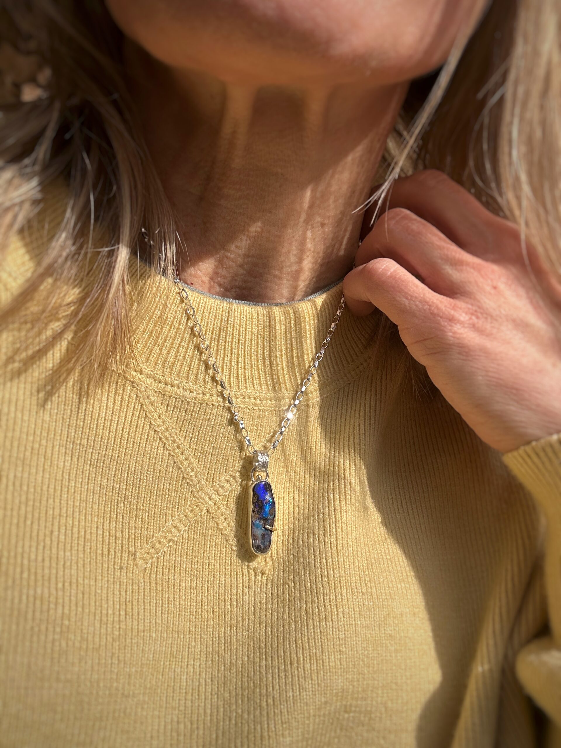 Anhänger "Zepter in Blau" – Bild 5