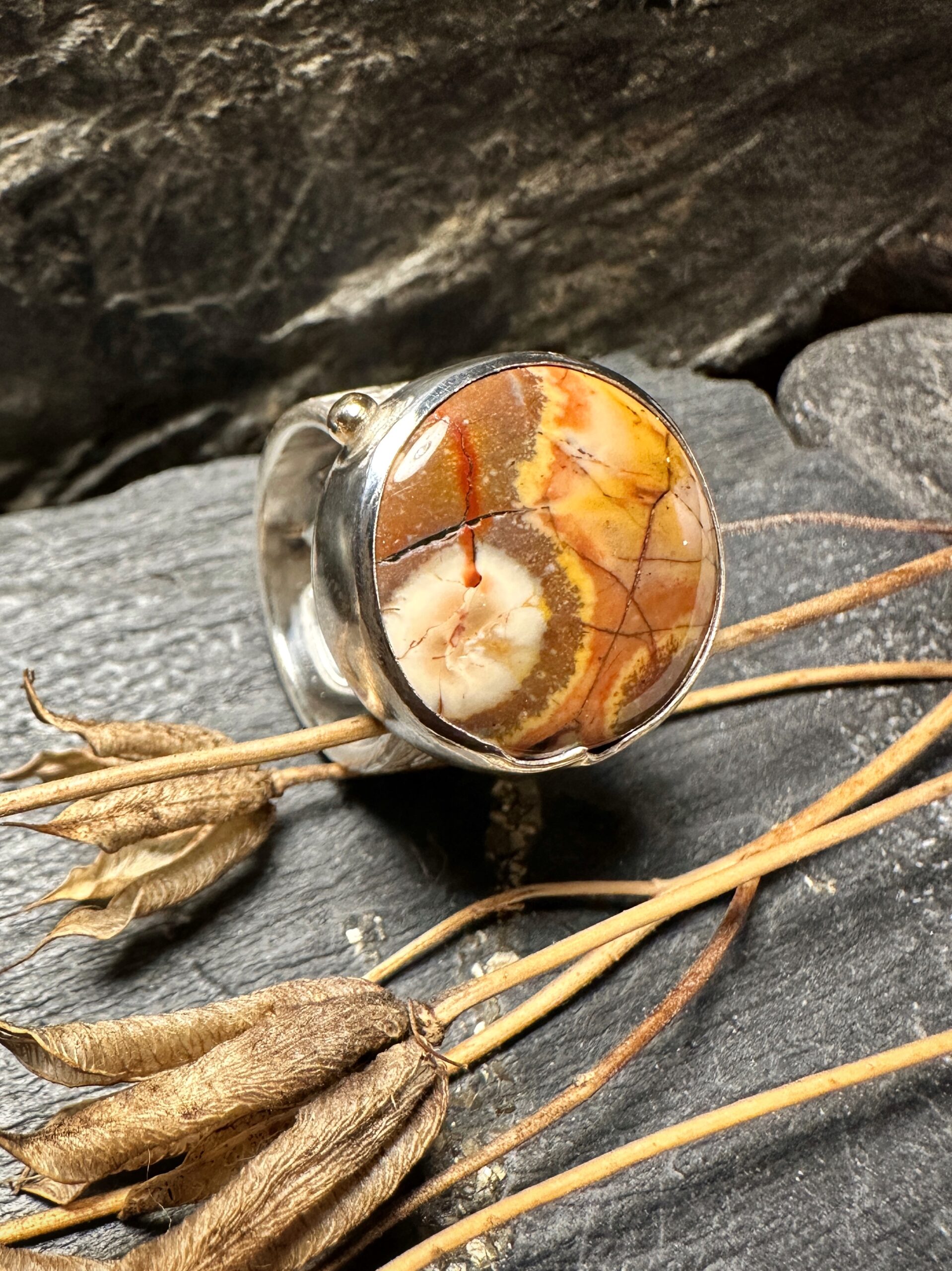 Ring "Erdverbunden" Gr. 61-62 – Bild 9