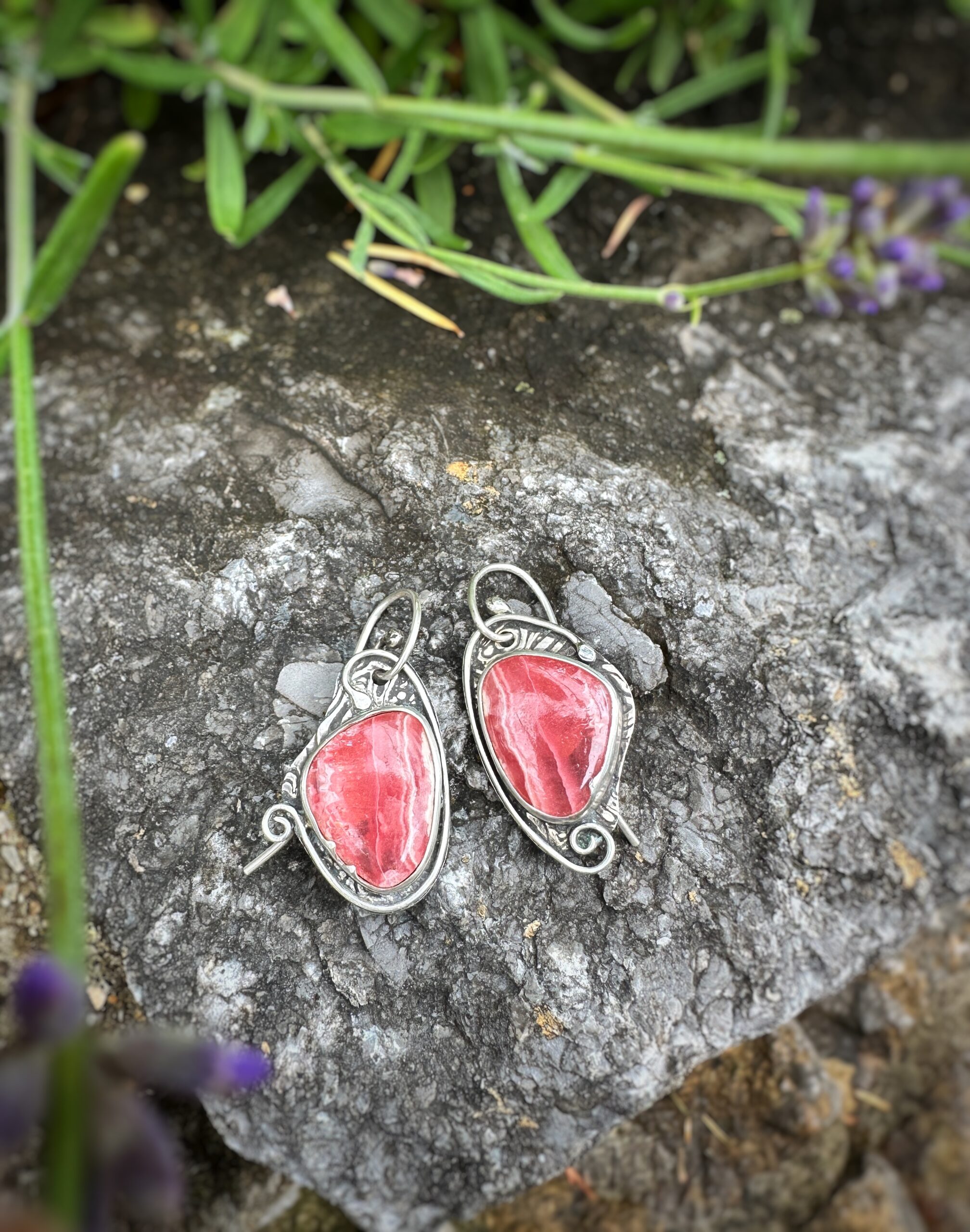 Ohrringe "Roses & Heart" – Bild 5