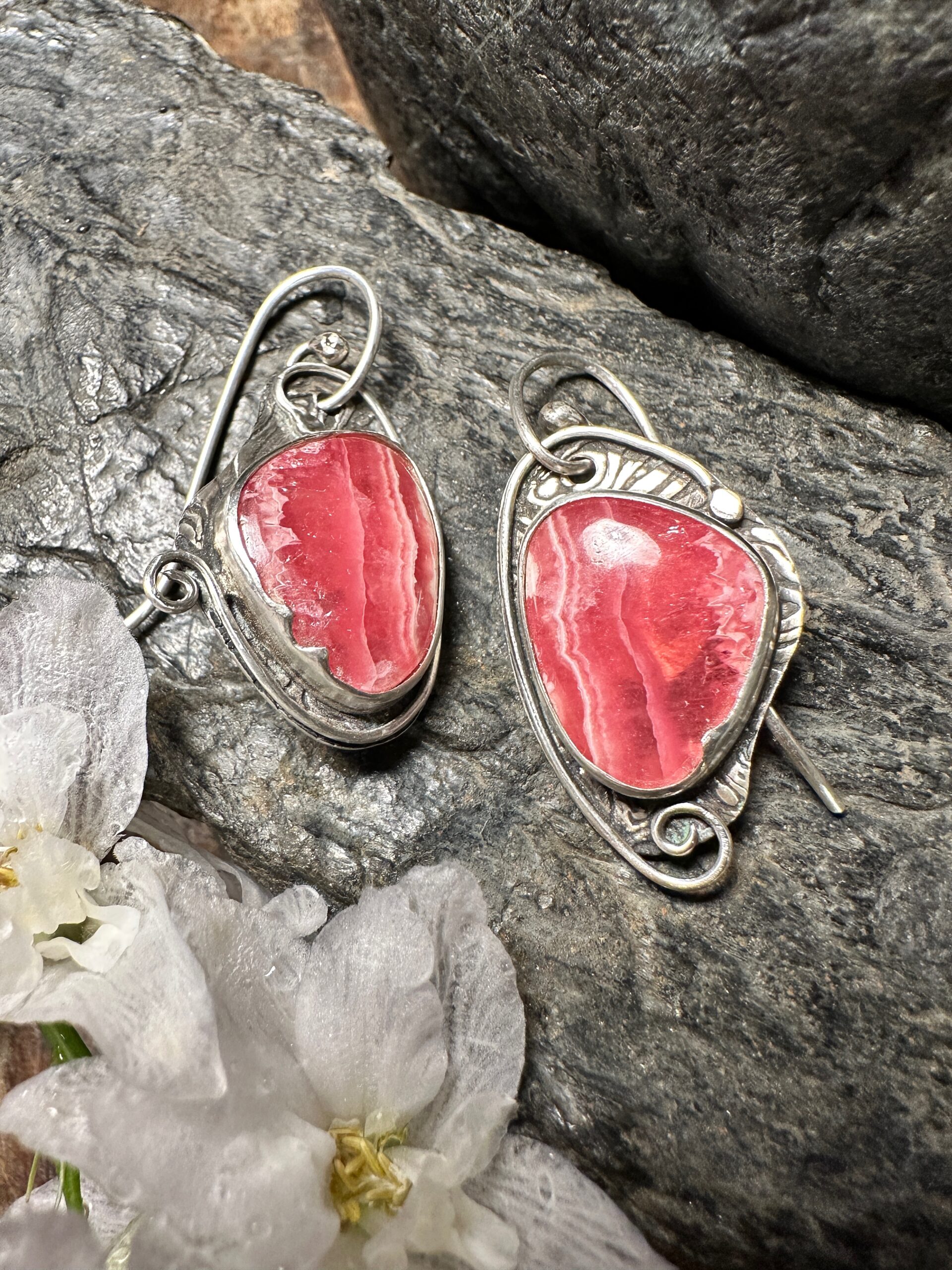 Ohrringe "Roses & Heart" – Bild 3