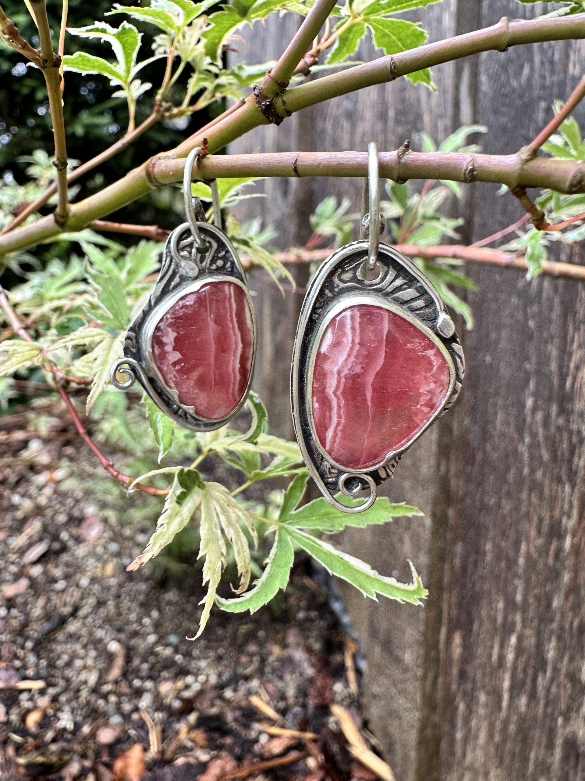 Ohrringe "Roses & Heart" – Bild 2