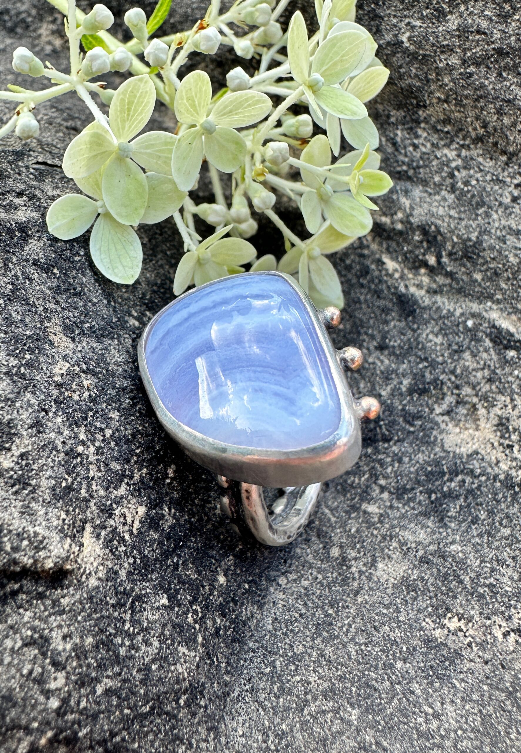 Ring "Blue Secret" Gr. 56 – Bild 3