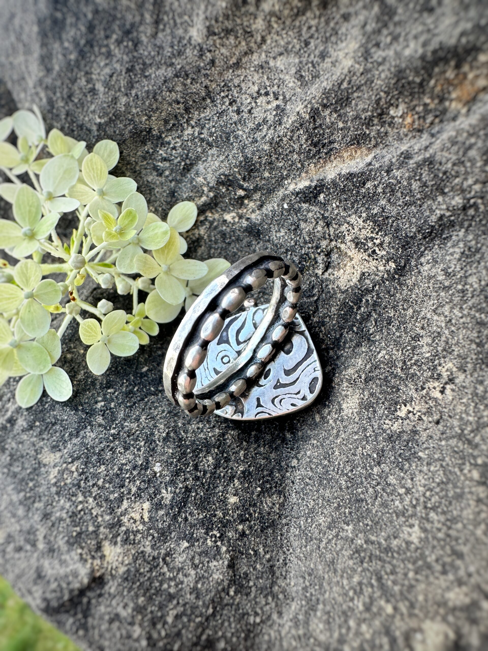 Ring "Blue Secret" Gr. 56 – Bild 2